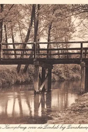 Denekamp De Kampbrug over de Dinkel bij Denekamp 1934 HC56690 Bezpieczna płatność