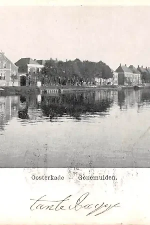 Genemuiden Oosterkade 1909 HC47483 Autentyczny