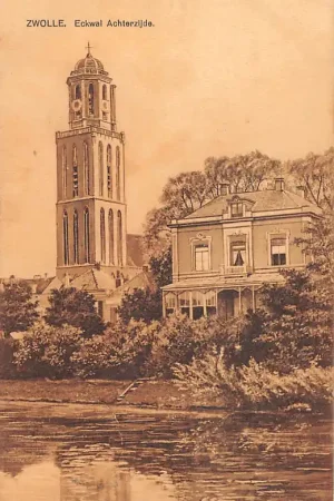 Darmowa dostawa Zwolle Eckwal Achterzijde 1913 HC39184