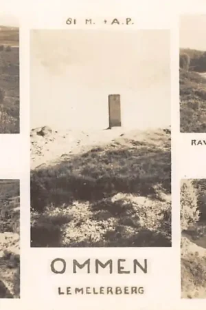 Tani Ommen Lemererberg 81 M. + A.P. Ruiterpad Ravijn Dikke steen 1950 HC33662