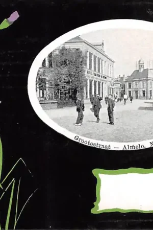 Autentyczny Almelo Grootestraat 1902 HC31109