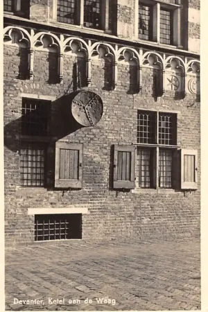 Deventer Ketel aan de Waag 1939 HC30225 Autentyczny