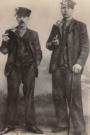 Twente VintageBruilofsgasten 1938 Klederdracht Fantasie HC27651 Kup teraz