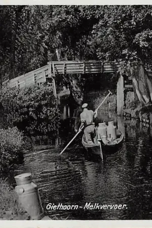 Darmowa dostawa Giethoorn Melkvervoer met punter 1938 HC14985