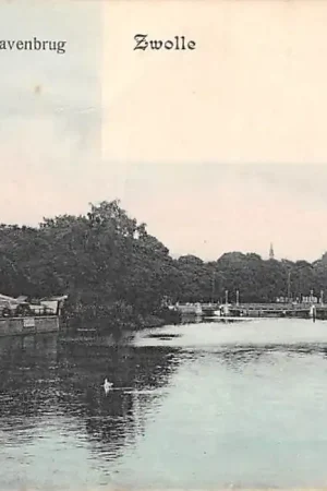 Tylko dziś Zwolle Gezicht op de Nieuwe Havenbrug HC1145