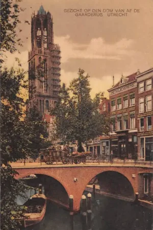 Utrecht Gezicht op den Dom van af de Gaardbrug HC60275 Kup teraz