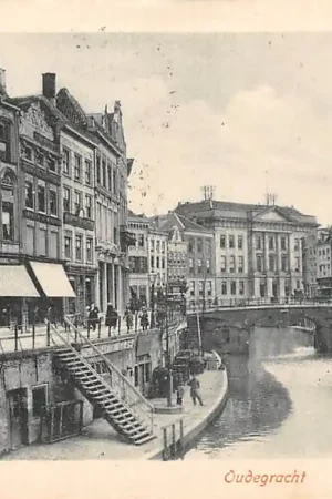 Utrecht Oudegracht 1903 HC59891 Ekspresowa dostawa