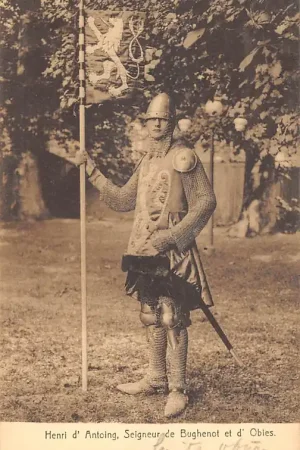 Bezpieczna płatność Utrecht Lustrumfeesten 1911 Het beleg van Utrecht in 1345 Henri d'Antoing Seigneur Bughenot et d'Obies HC58163