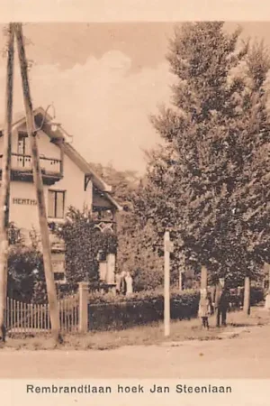 Bilthoven Rembrandtlaan hoek Jan Steenlaan 1926 HC57785 Szybka dostawa