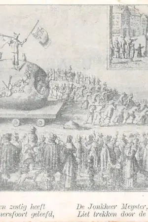 Amersfoort 1903 Afbeelding met gedicht over de Kei HC55224 Tylko dziś