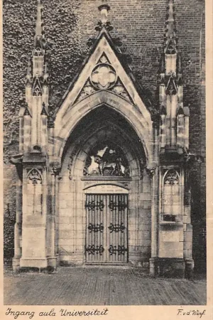 Utrecht Ingang Aula Universiteit HC54135 Zwrot pieniędzy