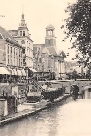 Utrecht Oudegracht W.Z. Visbrug HC47831 Wysoka jakość
