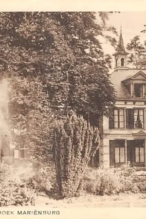 Soestdijk Nieuwerhoek Mariënburg 1933 Soest Baarn HC40692 Autentyczny