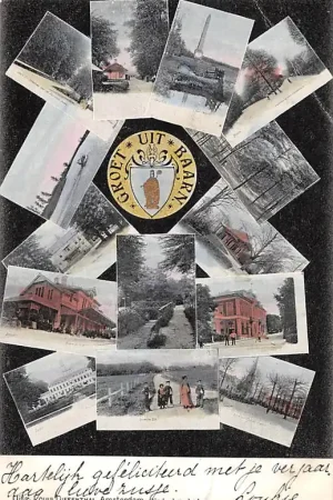 Baarn Groet uit 1906 15 ingekleurde afbeeldingen HC40297 Ekspresowa dostawa