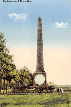 Szybka dostawa Soestdijk Gedenknaald met koe Baarn Soest HC40257