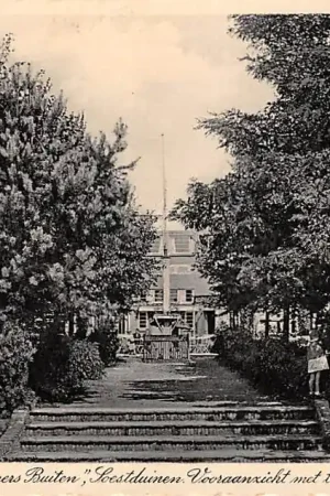 Soestduinen Vacantie-Oord Zomers Buiten Vooraanzicht met terras Soest HC40132 Rabat
