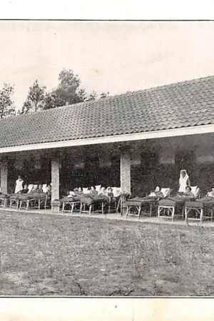 Soestduinen Ned. Hervormd Sanatorium Zonnegloren Lighal eind jaren 20 Soest HC40131 Popularny
