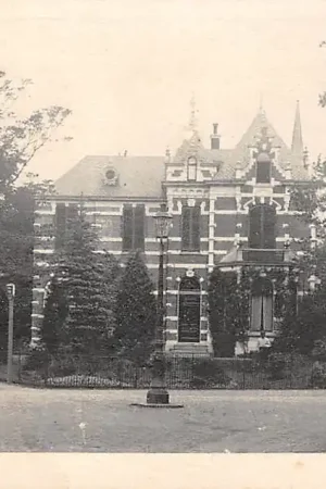 Autentyczny Baarn Stationsweg 1919 HC36423