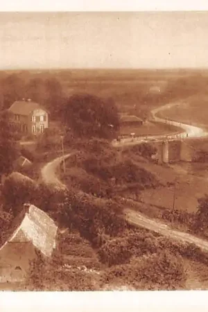 Darmowa dostawa Rhehen Grebbe 1933 Nauta A 2475. Gelopen ansichtkaart met postzegel en stempel 1933 HC33445