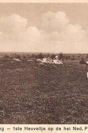 Autentyczny Soesterberg 1ste heuveltje op de hei Ned. Prot. Bond 1932 Soest HC28206