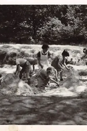 Soesterberg Haags Koloniehuis HEMALIE Zandkuil Soest 1951 \\u2018s-Gravenhage HC28128 Oryginalny