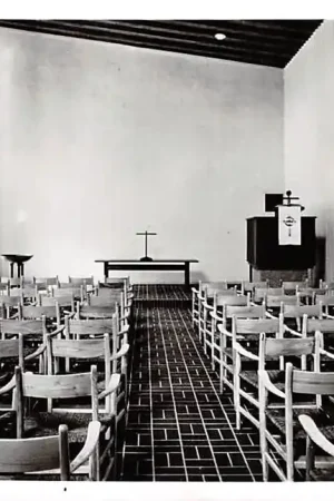 Soest Sanatorium Zonnegloren Kerk- recreatiezaal 1960 HC26037 Kup teraz