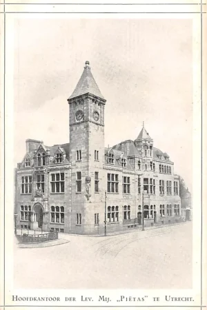 Utrecht Hoofdkantoor der Lev. Mij. Pietas HC21657 Zwrot pieniędzy