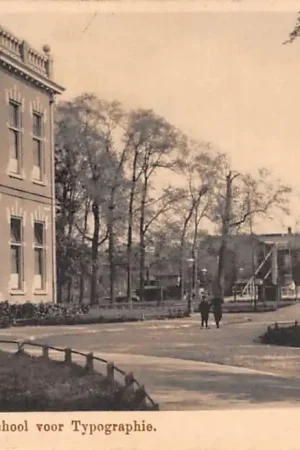 Utrecht Jutfaascheweg Vakschool voor Typographie 1916 HC20017 Szybka dostawa