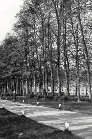 Tani Zeist Nassaulaan en het slot 1916 HC19442