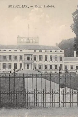 Autentyczny Soestdijk Koninklijk Paleis Baarn HC17817