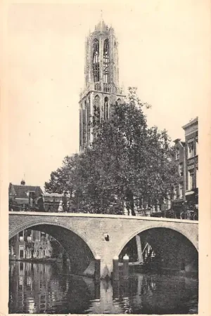 Utrecht Oude Gracht Gaardbrug 1937 HC17332 Szybka dostawa