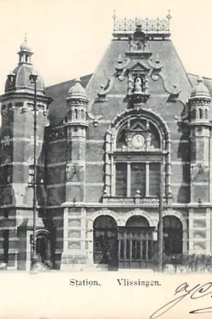 Wyprzedaż Vlissingen Station 1900 Spoorwegen HC55234