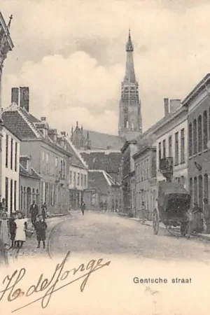 Darmowa dostawa Hulst Gentsche Straat 1903 Zeeuws-Vlaanderen Zeeland HC55607