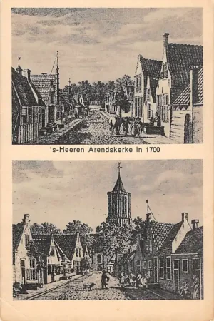 's-Heer Arendskerke 's-Heeren Arendskerke in 1700 Goes Zuid-Beveland Zeeland HC48821 Ekspresowa dostawa