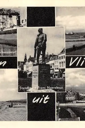 Vlissingen Scheepswerf De Schelde Zeegezicht Standbeeld Boulevard De Ruyter Gezicht HC48758 Premium