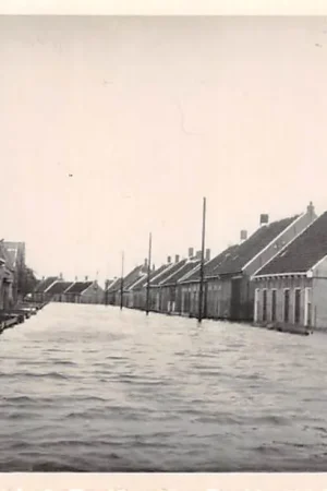 Sint Annaland Inundatie 1944 Hoenderweg Originele foto Tholen HC47829 Niska cena