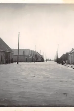 Tani Sint Annaland Inundatie 1944 Hoenderweg - Tuindorp Originele foto Tholen HC48099
