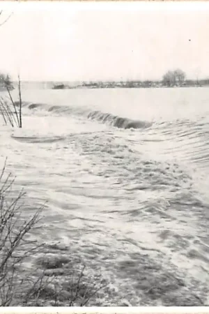 Schouwen en Duiveland Stormramp 1953 Vruchtbare boomgaarden in een woestenij veranderd HC44753 Bezpieczna płatność