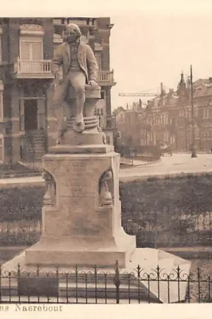 Tylko dziś Vlissingen Oprit met standbeeld Frans Naerebout HC43169