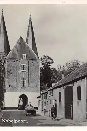 Ekspresowa dostawa Zierikzee Gezicht op Nobelpoort 1950 HC42334