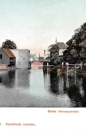 Zierikzee Beide Havenpoorten HC23493 Wysoka jakość