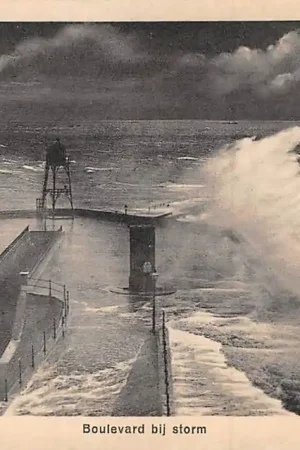 Vlissingen Boulevard bij storm HC17704 Oferta