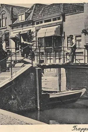 Ekspresowa dostawa Gouda Turfmarkt hoek Lange Dwarsstraat Herstel Trappenbrug HC8223