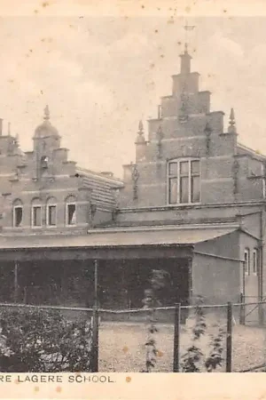 Dreischor Openbare Lagere School 1934 Bij Zierikzee Schouwen Duiveland HC117 Autentyczny