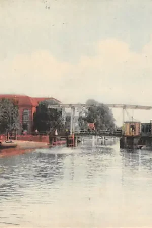 Alphen aan den Rijn Alphensche Brug 1915 HC61478 Darmowa dostawa