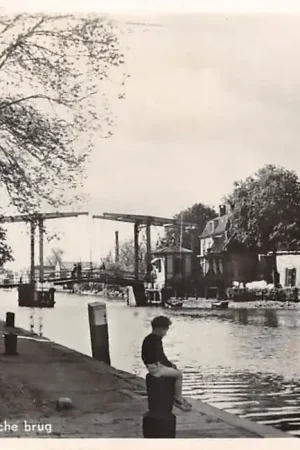 Alphen aan den Rijn Alphensche brug HC61222 Oryginalny