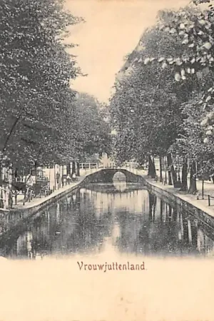 Delft Vrouwjuttenland 1900 HC60985 Wysoka jakość