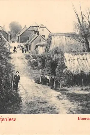 Spijkenisse Boerenhofstede op de Welplaat Voorne-Putten Nissewaard 1900 HC60735 Rabat