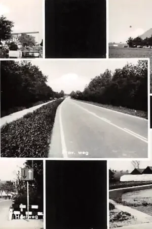 Tani Bleiswijk 1963 Prov. weg Veengat en drie andere locaties HC60615