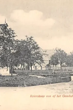 Boskoop Reierskoop van af het Goudsche Rijpad 1900 HC59827 Nowość